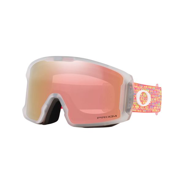 Oakley Unisex Adult LINE MINER M Goggles, OLYMPIC FREESTYLE / PRIZM ROSE GOLD IRIDIUM LENS