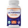 Vitamatic Lactoferrin 500mg, 60 Vegetable Capsules - Promotes Healthy Immune Function*
