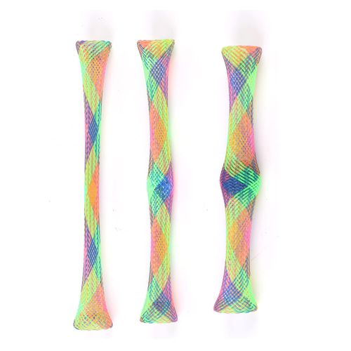 Cat Spring Tube Toy, Colorful Interactive Cat Toy Nylon Coil Spiral Catnip Fun Tubes Bouncy Kitten Flexible Tube Toys for Kittens Swat Bite Hunt