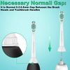 Replacement Toothbrush Heads Compatible with Philips Sonicare: Electric Brush Heads for Sonicare C2 Plaque Control ProtectiveClean 4100 5100 6100 Toothbrush HX9023, 10-Pack