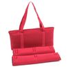 Mah Jongg Soft Case with 2 Wraps, Burgundy