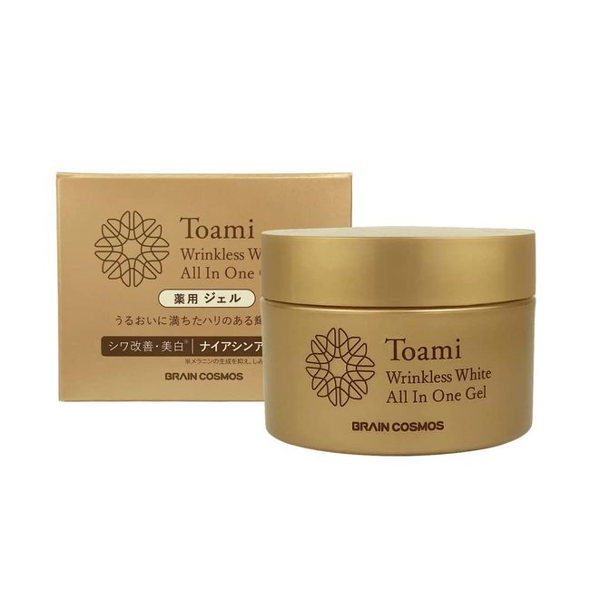 Toami All-in-One Gel [Medicated] Wrinkle, Whitening, Prevents Acne, Niacinamide, Quasi-Drug