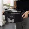 Crock-Pot 7-quart countdown slow cooker cooks meals around your schedule