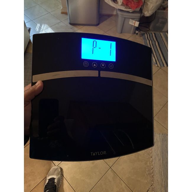 Taylor Glass Body Composition Scale with Weight Tracking