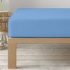 Degrees home Fitted Sheet 105 x 190 cm Adjustable – Brushed Microfibre – Blue