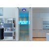 12w Round Recessed LED Ceiling Panel Light Dual Colour Cool White Blue Ring