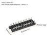 sourcing map DIP IC Chip Socket Adapter Round Pin 28P 2.54mm Pitch IC Socket for PCB Board Chip, 6 Pack
