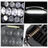 For 07-18 Wrangler Full LED Bug Eye Projector Headlight+Fog Lamps Combo Kit 4Pcs