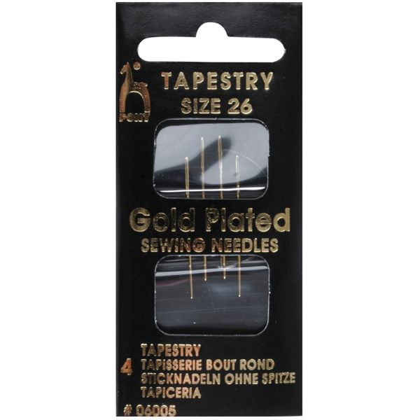 Pony Sewing Needles: Tapestry Size 26, Multi-Colour