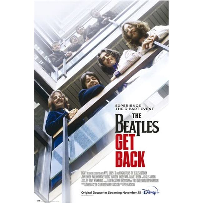 Tri-X Poster Beatles/GET BACK 36 x 24 inches (91.5 x 61 cm) GPE-5612