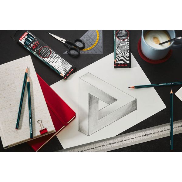 Graphite Pencil - STABILO Othello - E/T - Box of 12 - 2B