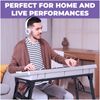 Collapsible Piano Stand & Bench Set - Adjustable for 54-88 Key Digital Keyboards