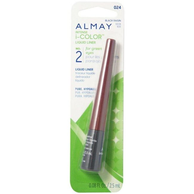 Almay Intense i-Color Liquid Liner Black Raisin 024 for green eyes