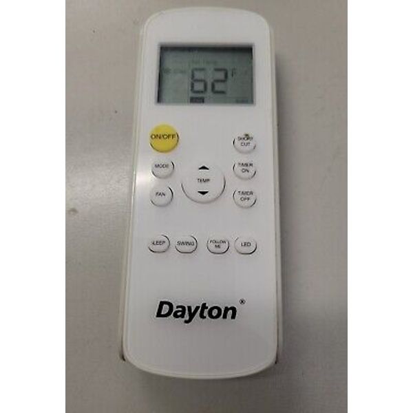 Toshiba AC Remote Control Air Conditioner White RG57H4(B)BGEFU1 DAYTON