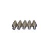 Liveryman Unisex's EPD0115 Studs Pointed, Clear, Regular
