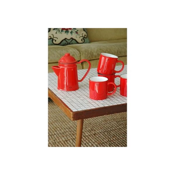 Zuperzozial C1201450 Tea/Coffee Pot Red