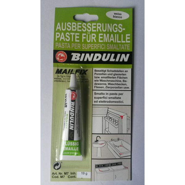 Mailfix Touch Up Paste for Enamel White 20 g