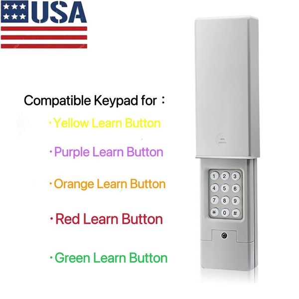 Universal Wireless Keypad 893LM Garage Door Opener for LiftMaster US