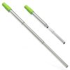 Zoku Reusable Stainless Steel Pocket Straw: Black