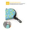 Belidome Funny Giraffe Glasses Case Bag with Portable Hook Durable Zipper Small