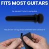 Ebony Bridge Pins with Abalone Dot for Acoustic Guitars 6 & 12 String
