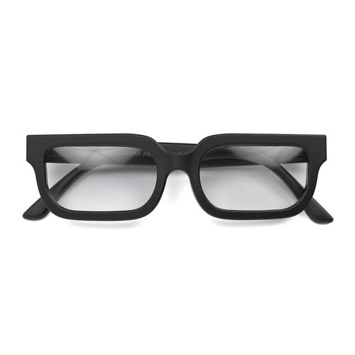 LONDON MOLE EYEWEAR | Icy Reading Glasses | Rectangular Glasses | Cool Readers | Mens Womens Unisex | Stylish reading glasses | Spring Hinges | Matt Black | magnification +2.0
