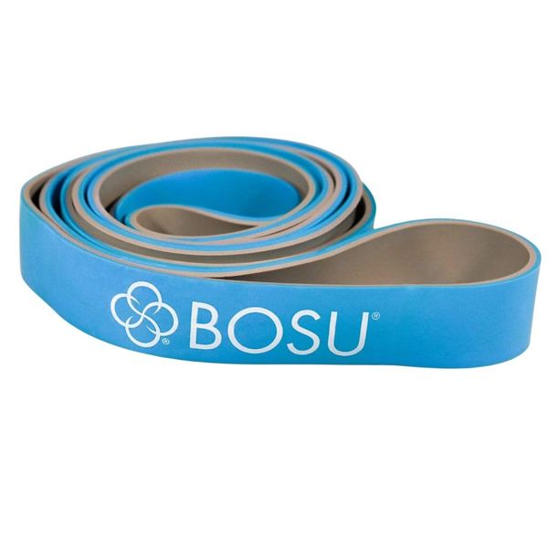 BOSU Resistance Band, Rubber, Regular Imports, Muscle Training Tube, Stretch (Blue, Medium Load)