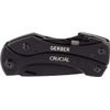 GERBER Crucial Multi-Tool - Black w/Pocket Clip & Strap Cutter [31-001518]