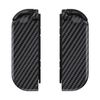 eXtremeRate Graphite Carbon Fiber Patterned Joycon Housing with Buttons, Handheld Controller DIY Replacement Shell Case for Nintendo Switch & Switch OLED Model JoyCon – Joycon and Console NOT Included