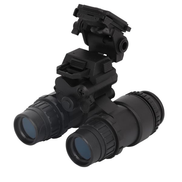 Tactical Night Vision Goggles Model PVS15 with Adjustable Helmet Mount for Cosplay and Display, No Function (Black)
