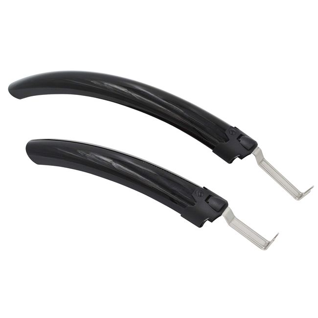 Noguchi 028305 Fender [700C Fender] Front and Rear Set, Black, One-touch Detachment, Caliper Fixed Type