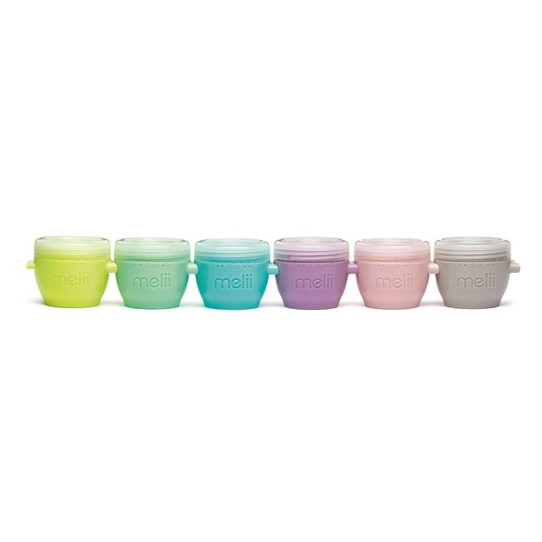 melii Snap & Go Baby Food Freezer Storage Containers & Snack Containers, 2 oz / 59 ml