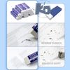 3 Pcs Soft Plastic Erasers White Pencil Eraser for School Office Drawing