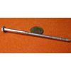 Zinc Hex Head Lag Screw 7/16 Hex Size 1/4 Thread x 5.00" Length, 50 pcs