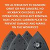 FEIN 63806204210 SLP Triangle 130 Perforated Sanding Pad Set, Multi-Colour