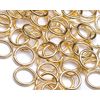 Beads Unlimited Jump Ring, Metal, Gold, 7mm