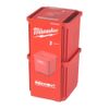 Milwaukee Packout Container 10 x 10 cm Pack of 2, Red