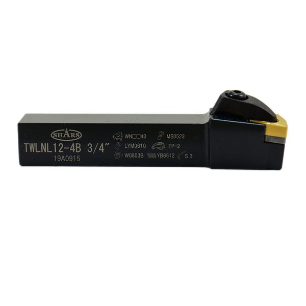 Shars T-Type Clamp Indexable Turning Tool Holder !] (TWLN Left Hand, 3/4" 431 Insert)