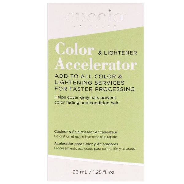 Color and Lightener Accelerator by Cuccio Haircare 1.25 oz Lightener