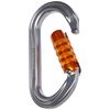 Petzl Uni OK TRIACT-LOCK Schraubkarabiner, Gray, Einheitsgröße