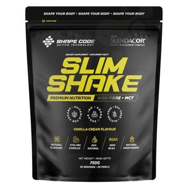 Shape Code® - for a beautiful, slim figure - slim shake vanilla cream - 750 g