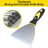 5Pcs Putty Knife Set 1" 2" 3" 4" 5" Scraper Spackle Knife Scraper
