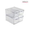 Deflecto 4 Drawer Cube Desktop Storage Solution - Multipack of 6