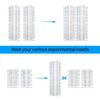 Podazz Breadboard Kit, 3PCS 830 Point 2PCS 400 Point Solderless Breadboard for Arduino Bread Boards Electronics for Circuits Projects Prototype Board