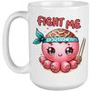 Make Your Mark Design Adorable Octopus With Headband Motivational - White Ceramic Mug