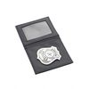 Smiffy's Police Badge in Wallet - Black/Silver