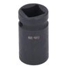 Female Square Hole Socket, Black Treatment Rounded Corner Drive Pipe Plug Socekt for Workshops