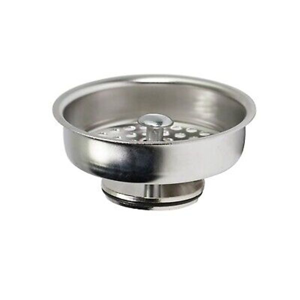 KOHLER Style Kitchen Sink 3.5" Stainless Steel Basket Strainer / Drain Stopper