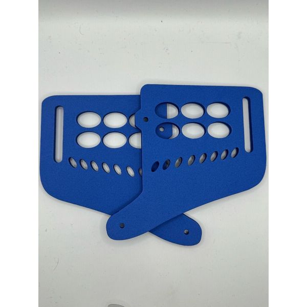 JT Proflex 5mm Foam Replacement Ears. Blue *Free Shipping