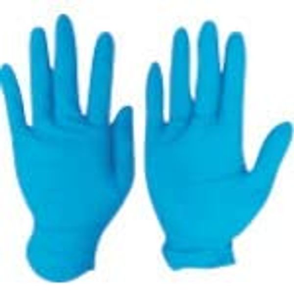 Utsunomiya NBR0451PF-BBS Singer Nitrile Gloves STPF (100 Pieces) S